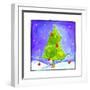 Pine Tree Decorated for Christmas-null-Framed Giclee Print