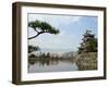 Pine Tree, Matsumoto Castle, Matsumoto City, Nagano Prefecture, Honshu Island, Japan-Christian Kober-Framed Photographic Print