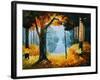 Pine Wood-Leonid Afremov-Framed Art Print