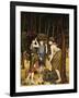 Pine Woods at Viareggio-John Roddam Spencer Stanhope-Framed Giclee Print