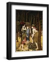 Pine Woods at Viareggio-John Roddam Spencer Stanhope-Framed Giclee Print