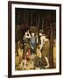 Pine Woods at Viareggio-John Roddam Spencer Stanhope-Framed Giclee Print