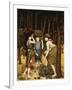 Pine Woods at Viareggio-John Roddam Spencer Stanhope-Framed Giclee Print