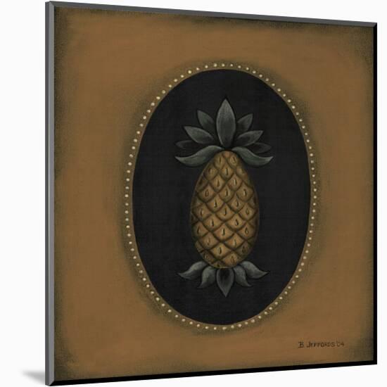 Pineapple 04-Barbara Jeffords-Mounted Art Print