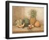 Pineapple and Orchid-Pamela Gladding-Framed Art Print