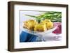 Pineapple Berfi with Drink-highviews-Framed Photographic Print