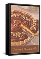 Pineapple Chocolate Pie-null-Framed Stretched Canvas