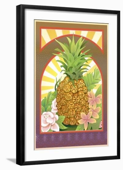 Pineapple Flag-Julie Goonan-Framed Giclee Print