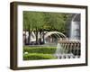 Pineapple Fountain, Charleston, South Carolina, USA-Adam Jones-Framed Photographic Print