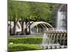 Pineapple Fountain, Charleston, South Carolina, USA-Adam Jones-Mounted Photographic Print