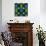 Pineapple geometric tile, 2018-Andrew Watson-Giclee Print displayed on a wall