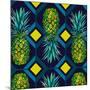 Pineapple geometric tile, 2018-Andrew Watson-Mounted Giclee Print