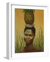 Pineapple Girl, 2004-Tilly Willis-Framed Giclee Print