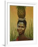 Pineapple Girl, 2004-Tilly Willis-Framed Giclee Print