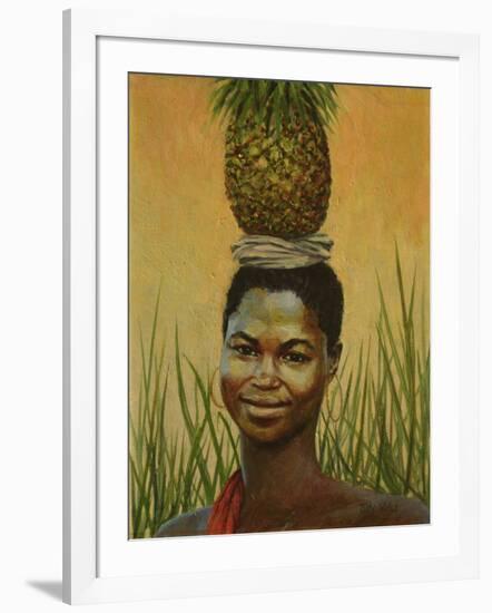 Pineapple Girl, 2004-Tilly Willis-Framed Giclee Print