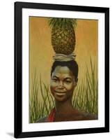 Pineapple Girl, 2004-Tilly Willis-Framed Giclee Print