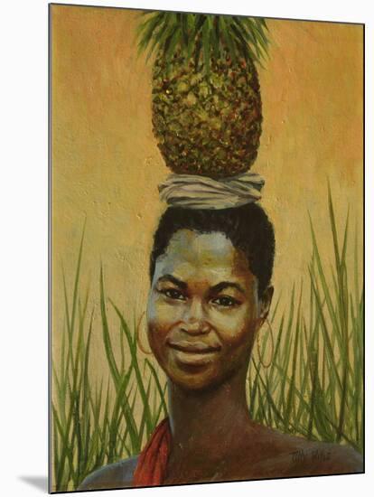 Pineapple Girl, 2004-Tilly Willis-Mounted Giclee Print