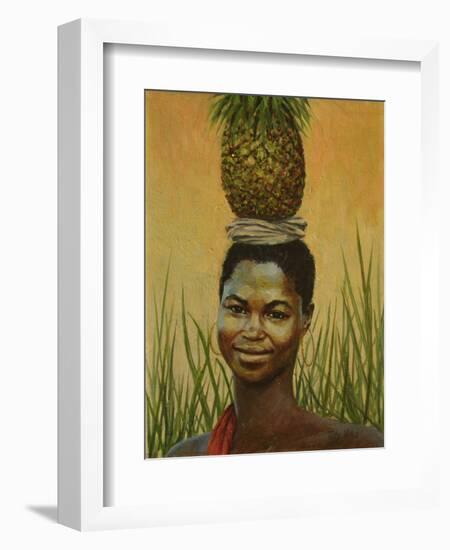 Pineapple Girl, 2004-Tilly Willis-Framed Giclee Print