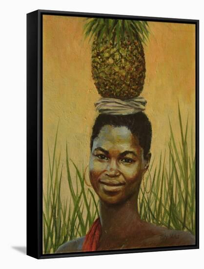 Pineapple Girl, 2004-Tilly Willis-Framed Stretched Canvas
