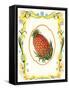 Pineapple in Frame-null-Framed Stretched Canvas