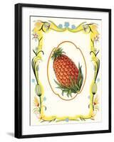 Pineapple in Frame-null-Framed Art Print