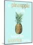 Pineapple Life I-Studio W-Mounted Art Print