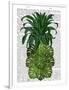 Pineapple, Monstera Leaf-Fab Funky-Framed Art Print