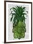 Pineapple, Monstera Leaf-Fab Funky-Framed Art Print