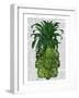 Pineapple, Monstera Leaf-Fab Funky-Framed Art Print