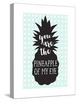 Pineapple of My Eye Aqua-Bella Dos Santos-Stretched Canvas