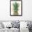 Pineapple on Coral I-Grace Popp-Framed Art Print displayed on a wall