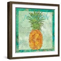 Pineapple Paradise-Bee Sturgis-Framed Art Print