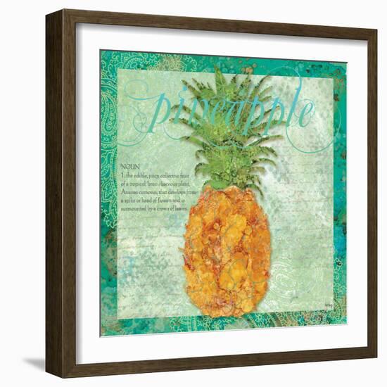 Pineapple Paradise-Bee Sturgis-Framed Art Print