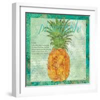 Pineapple Paradise-Bee Sturgis-Framed Art Print