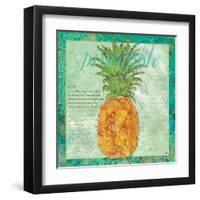 Pineapple Paradise-Bee Sturgis-Framed Art Print