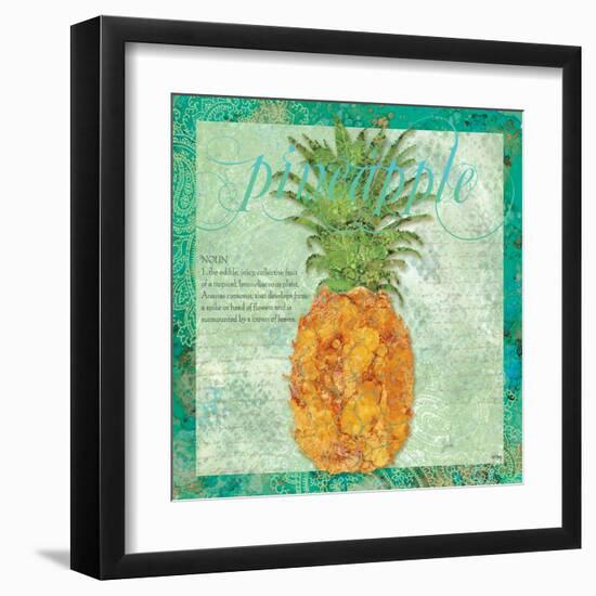 Pineapple Paradise-Bee Sturgis-Framed Art Print