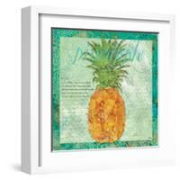 Pineapple Paradise-Bee Sturgis-Framed Art Print