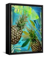 Pineapple Party 1-Boho Hue Studio-Framed Stretched Canvas