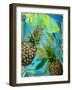 Pineapple Party 1-Boho Hue Studio-Framed Art Print