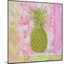 Pineapple Pink and Green Flower-Megan Aroon Duncanson-Mounted Art Print