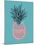 Pineapple Splash-Myriam Tebbakha-Mounted Giclee Print