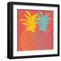 Pineapple Summer-Kimberly Allen-Framed Art Print