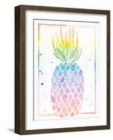 Pineapple Sunrise-Ashley Sta Teresa-Framed Art Print
