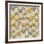 Pineapple Sunshine Yellow-Sharon Turner-Framed Premium Giclee Print