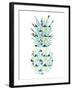 Pineapple Triangles-OnRei-Framed Art Print