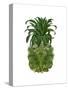 Pineapple, Tropical Palms, Green-Fab Funky-Stretched Canvas