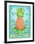 Pineapple Welcome-Melinda Hipsher-Framed Giclee Print