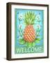 Pineapple Welcome-Melinda Hipsher-Framed Giclee Print