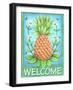 Pineapple Welcome-Melinda Hipsher-Framed Giclee Print