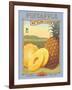 Pineapple-Kerne Erickson-Framed Art Print